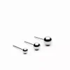 Ball Øreringe 3 mm