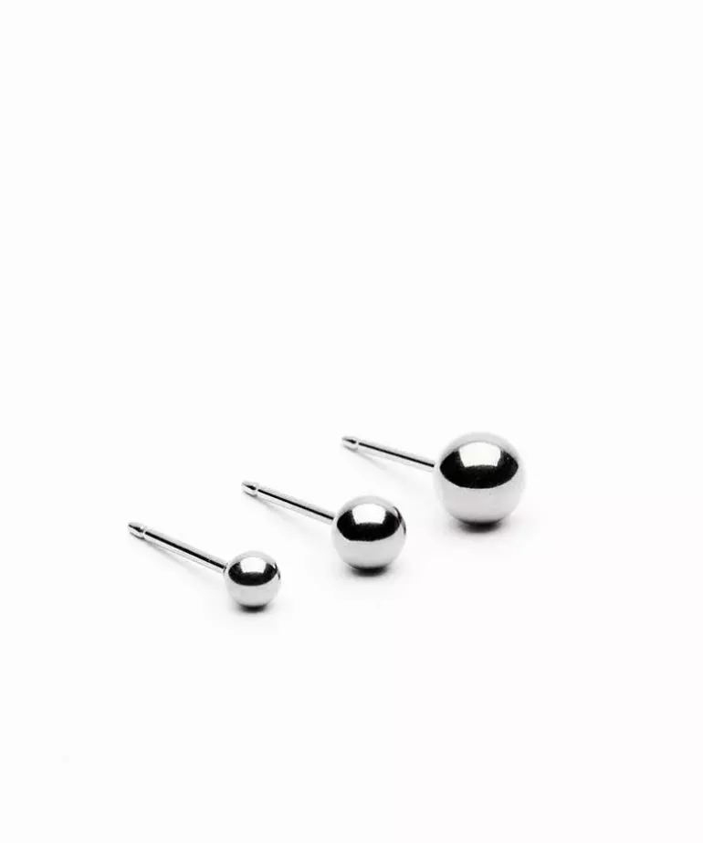 Ball Øreringe 4 mm