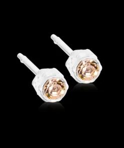 Bezel 4 mm Øreringe