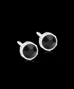 Bezel Øreringe 6 mm