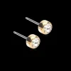 Bezel Øreringe 5 mm