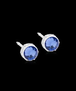 Bezel Øreringe 6 mm