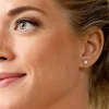 Bezel Øreringe 6 mm