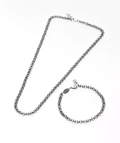 Box Chain Armbånd 18-22 cm
