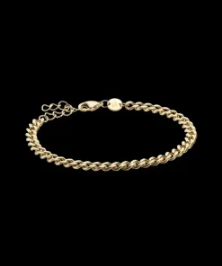 Curb Link Armbånd 15,5-19 cm