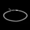 Curb Link Armbånd 18-22 cm