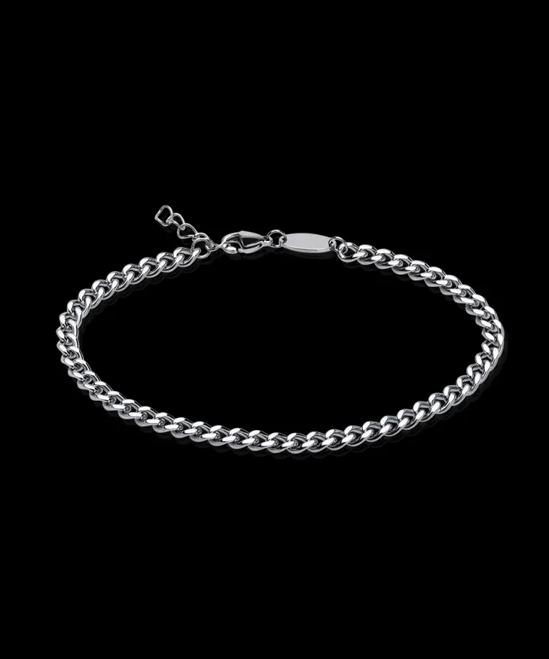 Curb Link Armbånd 18-22 cm