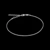 Flat chain Ankelkæde 22-27 cm