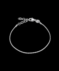 Flat chain Armbånd 15,5-19 cm