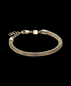 Grand Round Mesh Armbånd 15,5-19 cm