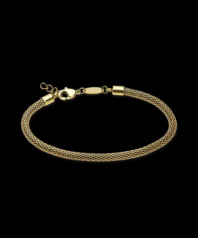 Grand Round Mesh Armbånd 18-22 cm