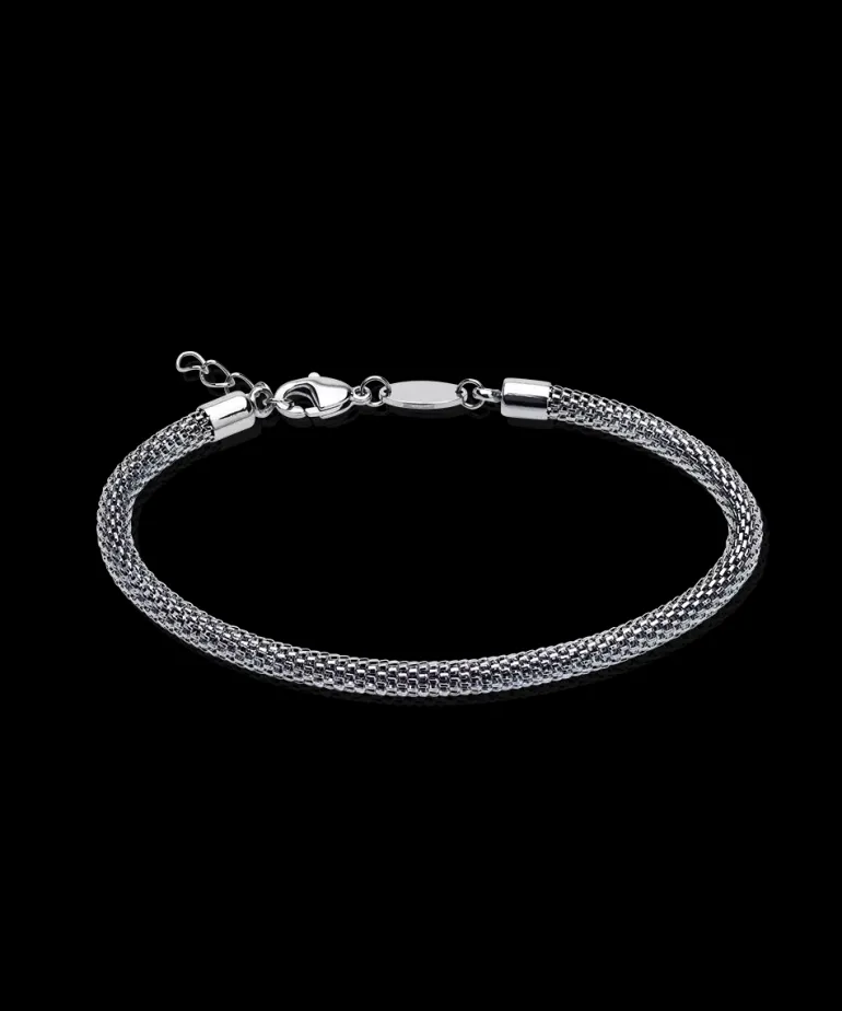 Grand Round Mesh Armbånd 18-22 cm