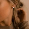 Pearl Øreringe 6 mm