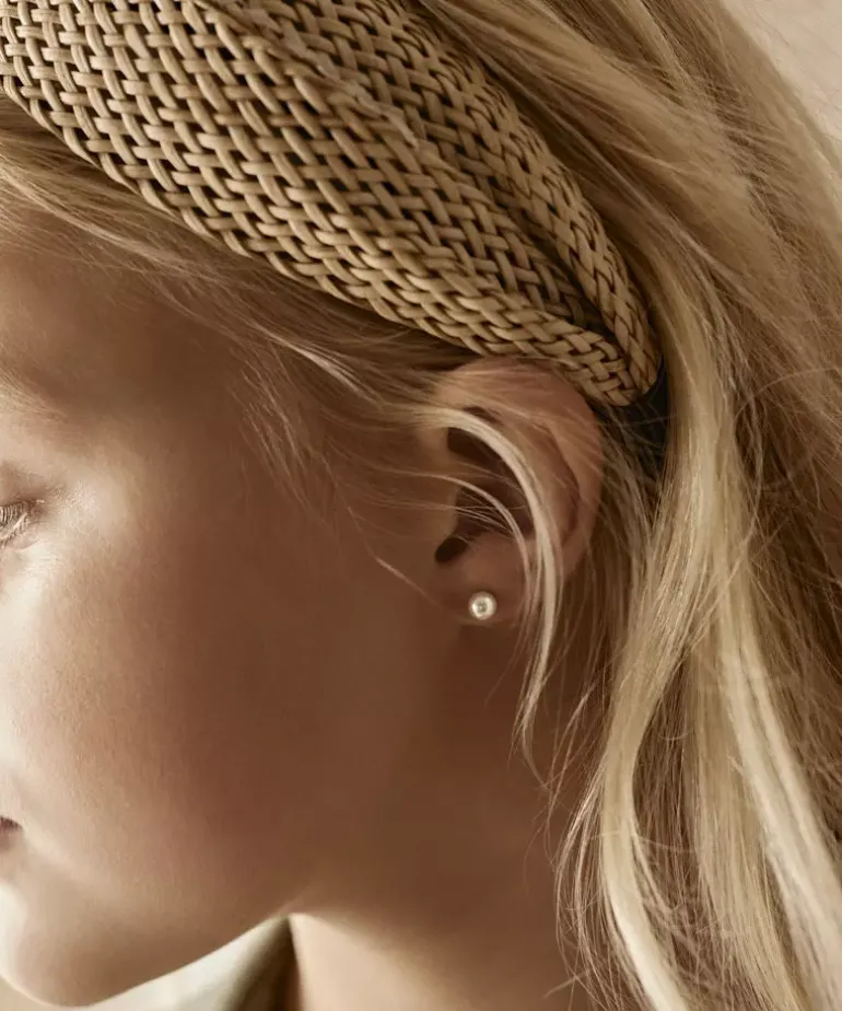 Pearl Øreringe 5 mm
