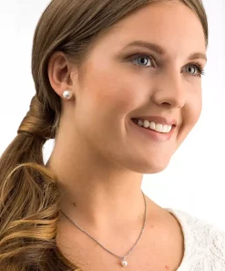 Pearl Øreringe 10 mm