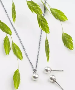 Pearl Øreringe 6 mm