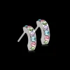 Pendant Brilliance Curved Øreringe 10 mm