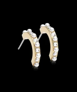 Pendant Mixed Curved Øreringe