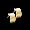 Pendant Plain Grand Curved Øreringe 10 mm