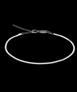 Plain Ankelkæde 22-27 cm