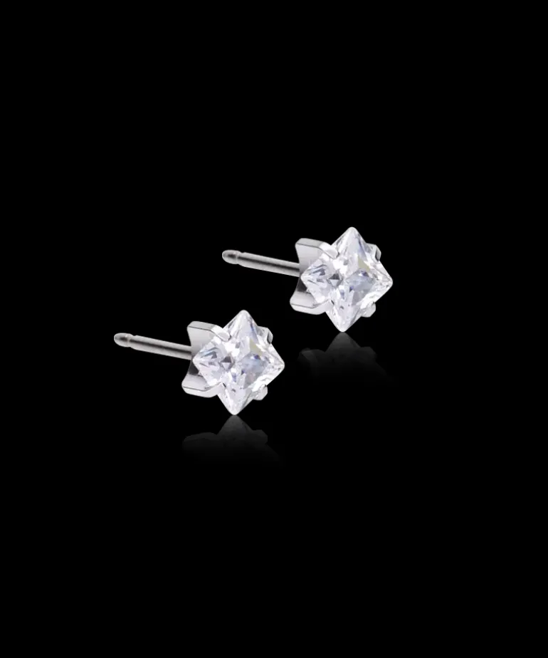 Tiffany Edge Øreringe 5 mm