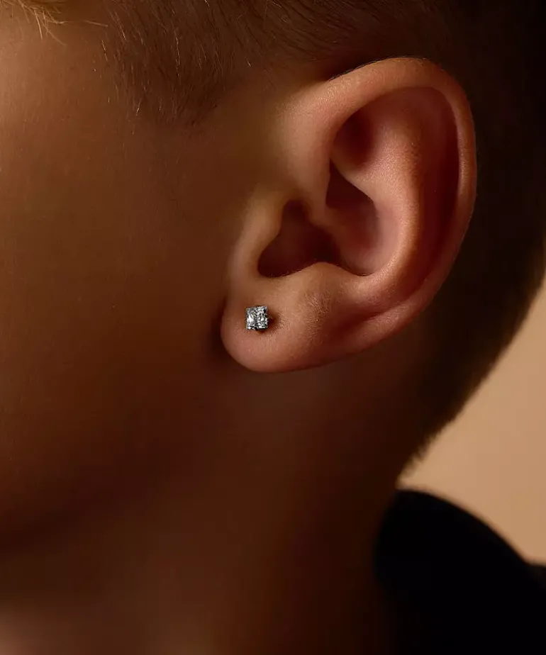 Tiffany Edge Øreringe 5 mm