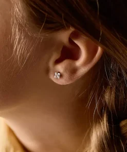 Tiffany Edge Øreringe 5 mm