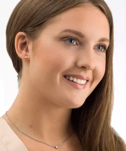 Tiffany Øreringe 4 mm