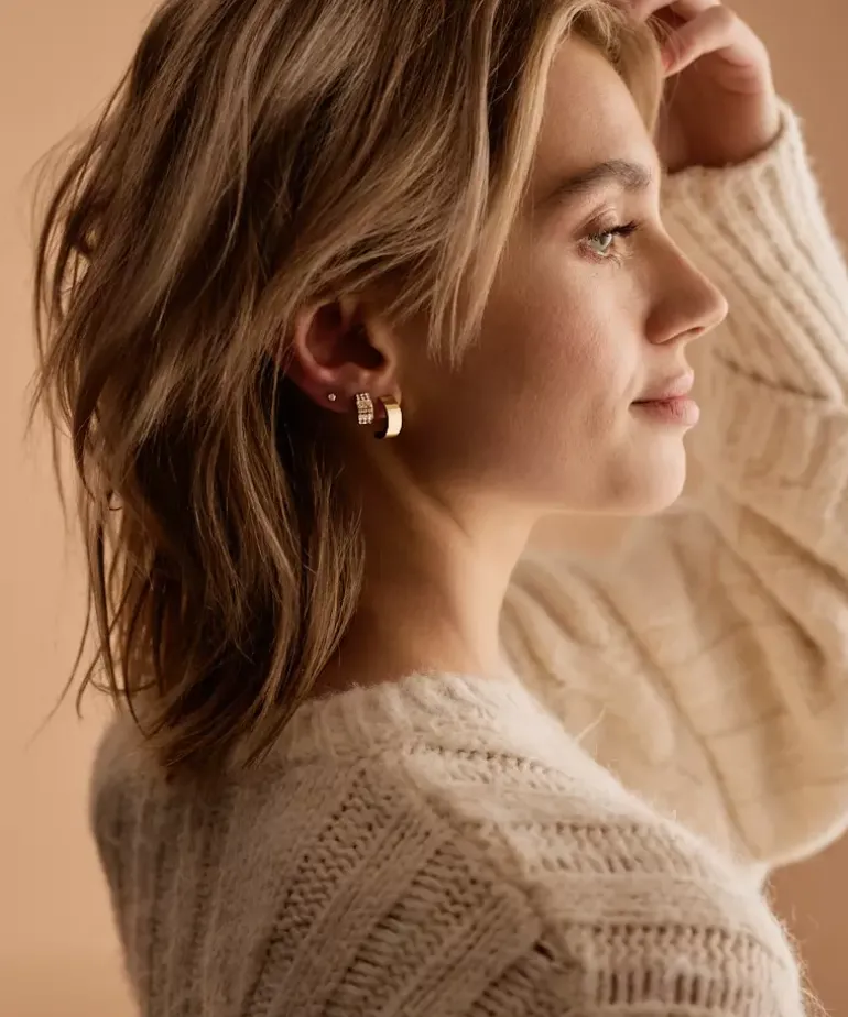 Tiffany Øreringe 3 mm