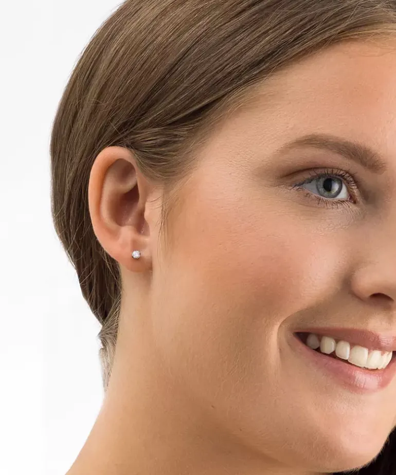 Tiffany Øreringe 4 mm
