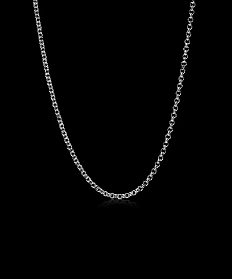 Tiny Box Chain Halskæde 48-52 cm